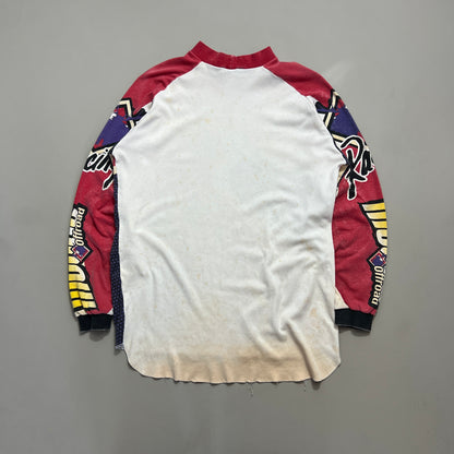 Medium 1990s Distressed Moose Outdoors Supercross Jersey
