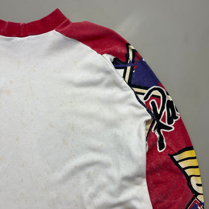 Medium 1990s Distressed Moose Outdoors Supercross Jersey