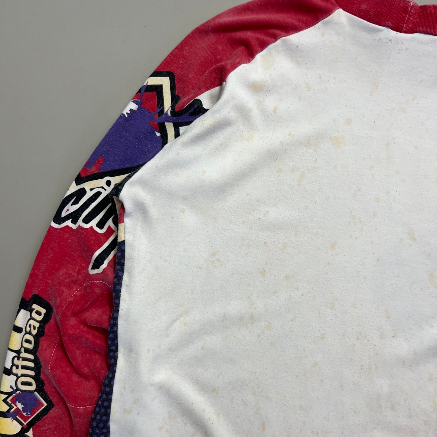 Medium 1990s Distressed Moose Outdoors Supercross Jersey
