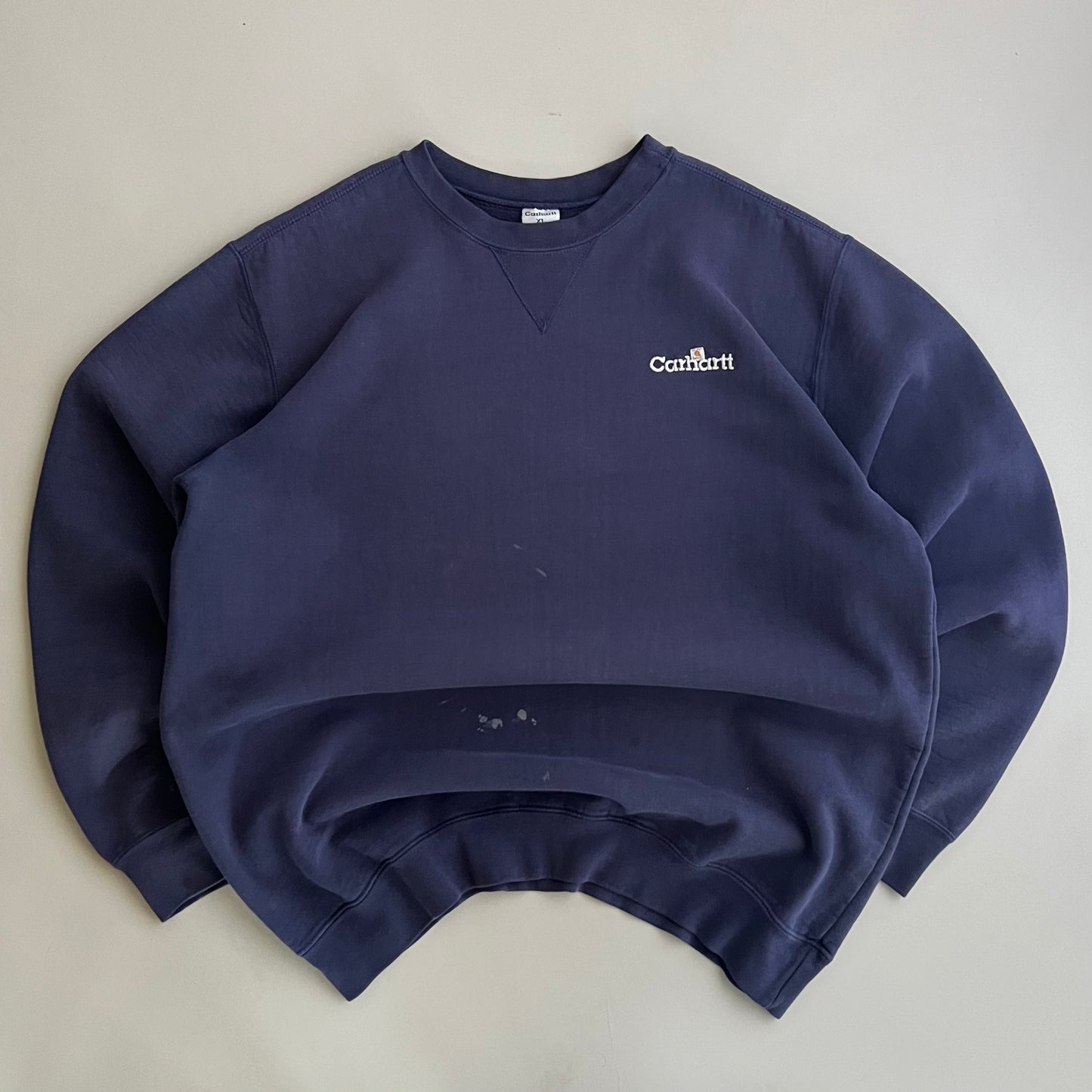 XL 2000s Navy Carhartt Sweatshirt