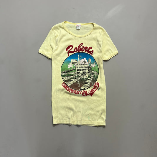 Large 1980s Roberts Chevy Oldsmobile T-shirt