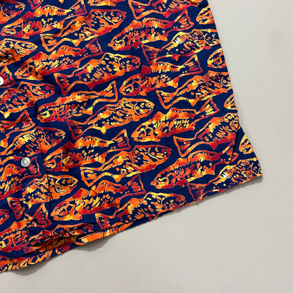 Large Polo Jeans Co Fish Button Shirt