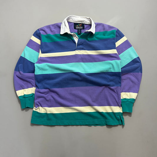 Small 1990s Lands' End Pastel Rugby