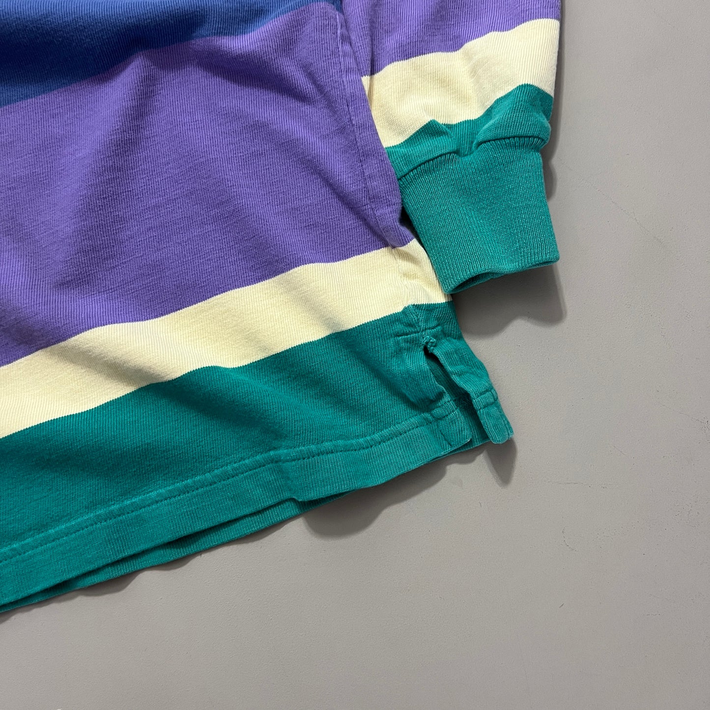Small 1990s Lands' End Pastel Rugby