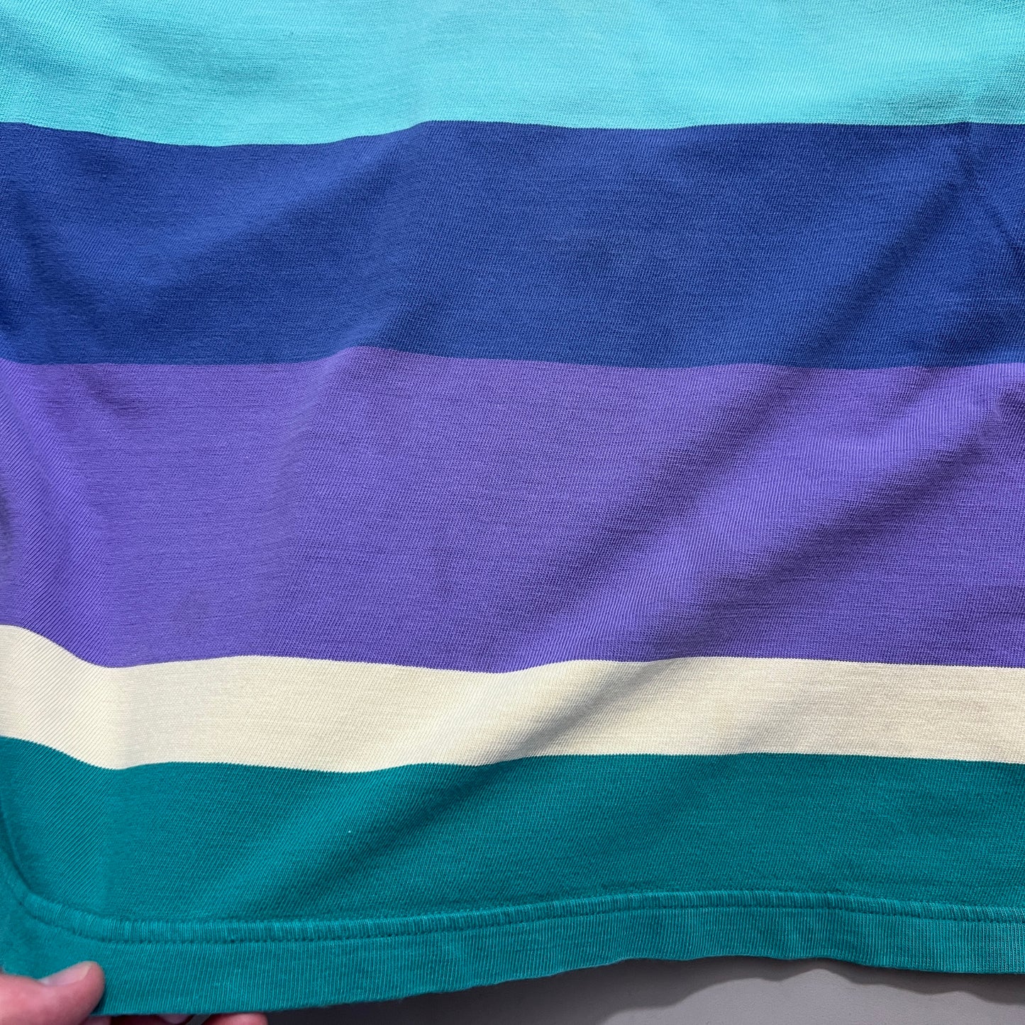 Small 1990s Lands' End Pastel Rugby