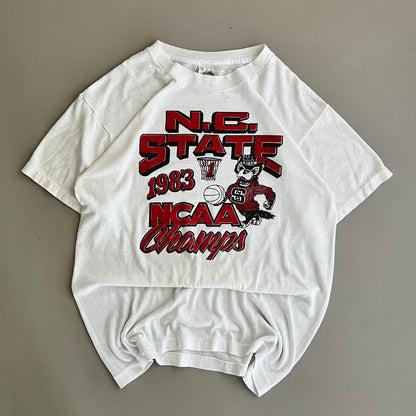 Large 1983 NC State NCAA Champs T-shirt