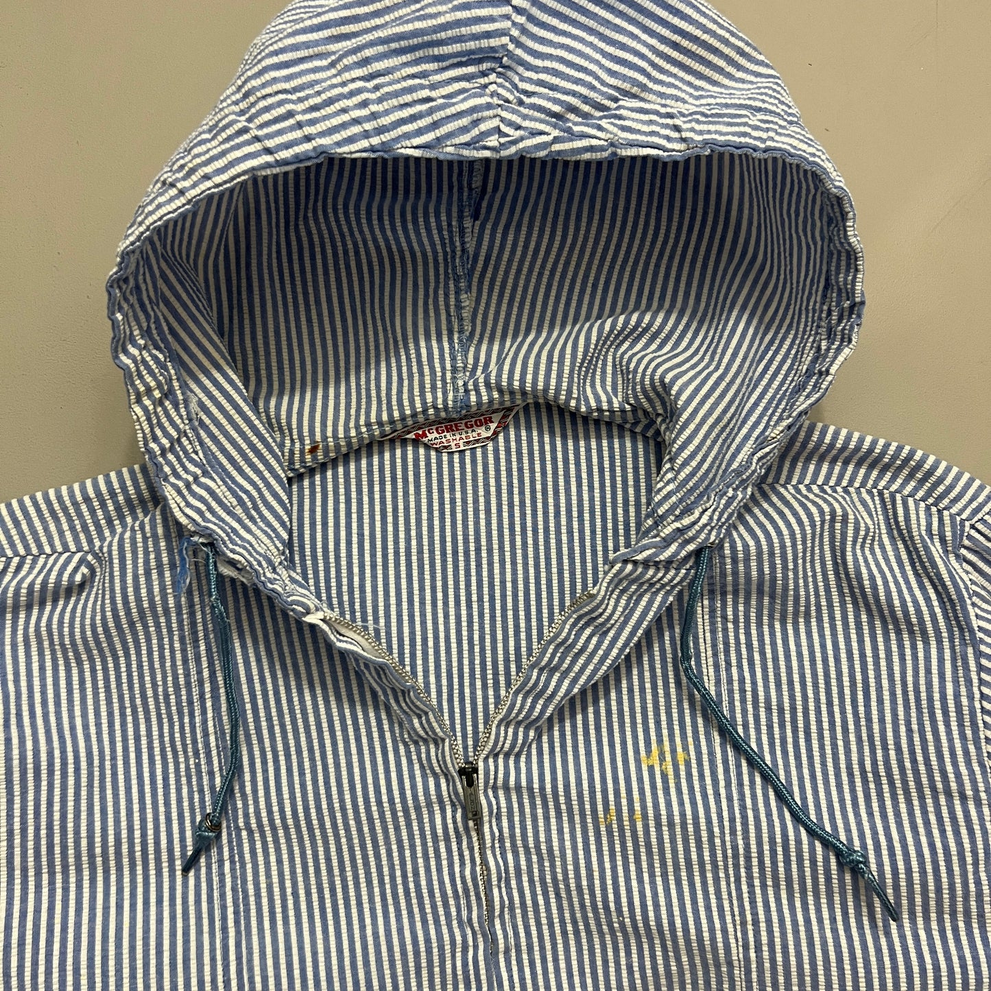 Small 1960s McGregor Seersucker Anorak
