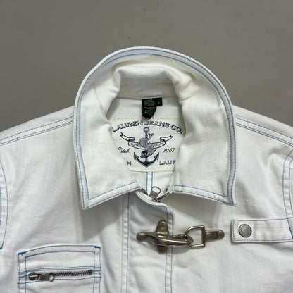 Medium Lauren Jeans Co Firemen Clasp Jacket
