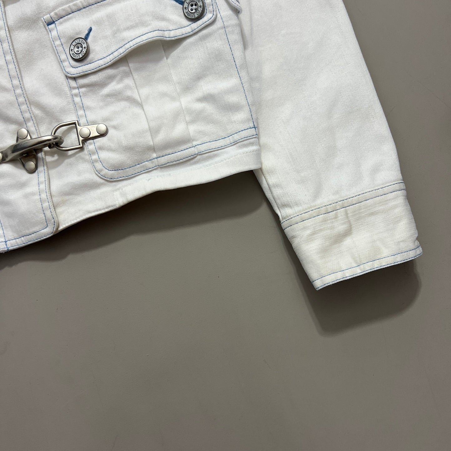 Medium Lauren Jeans Co Firemen Clasp Jacket