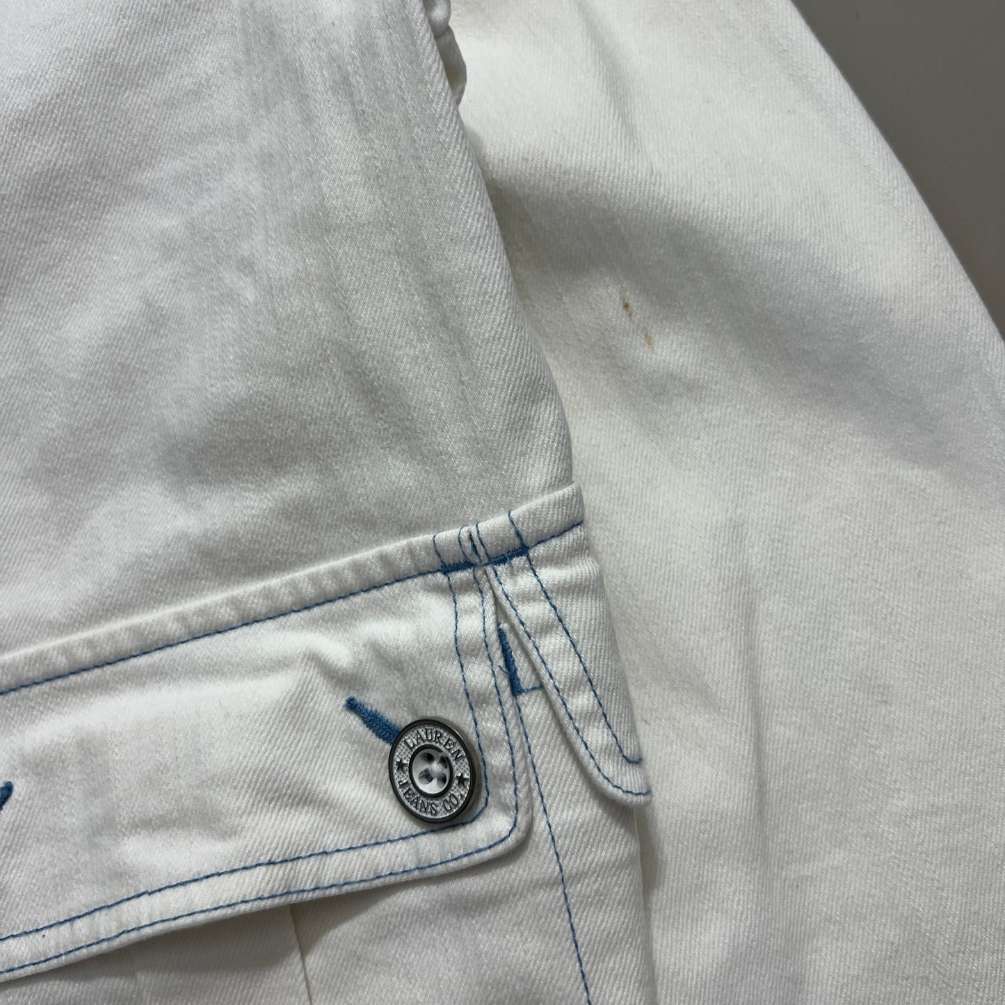 Medium Lauren Jeans Co Firemen Clasp Jacket