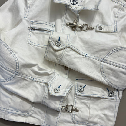 Medium Lauren Jeans Co Firemen Clasp Jacket