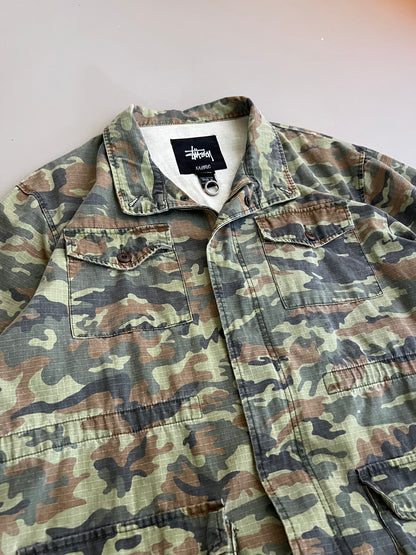 2XL 2000s Stussy Camo Chore