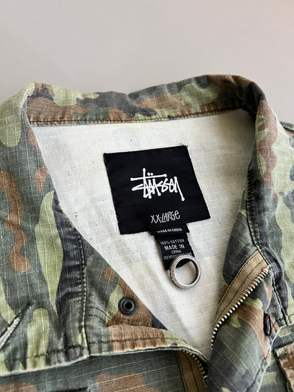 2XL 2000s Stussy Camo Chore