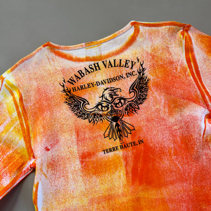 XL 2000s Harley Davidson Flame Dye Shirt