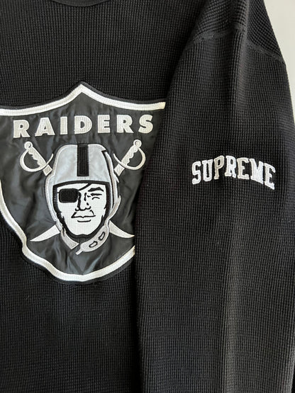 Medium Oakland Raiders x Supreme Thermal Shirt