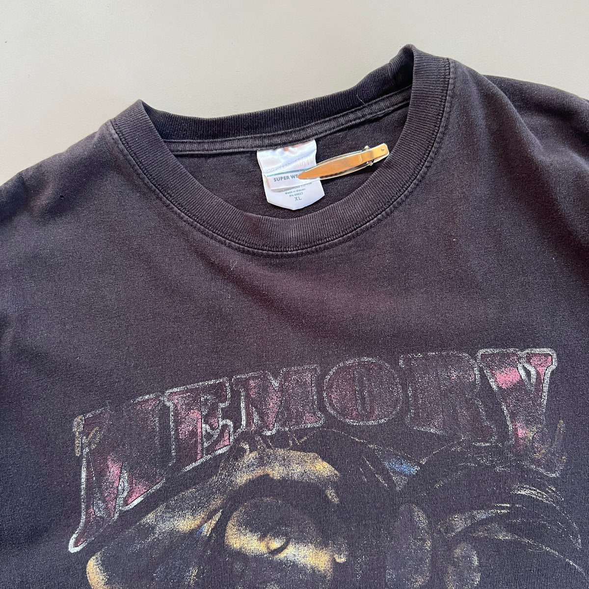 XL 2000s Aaliyah Memorial Rap T-shirt