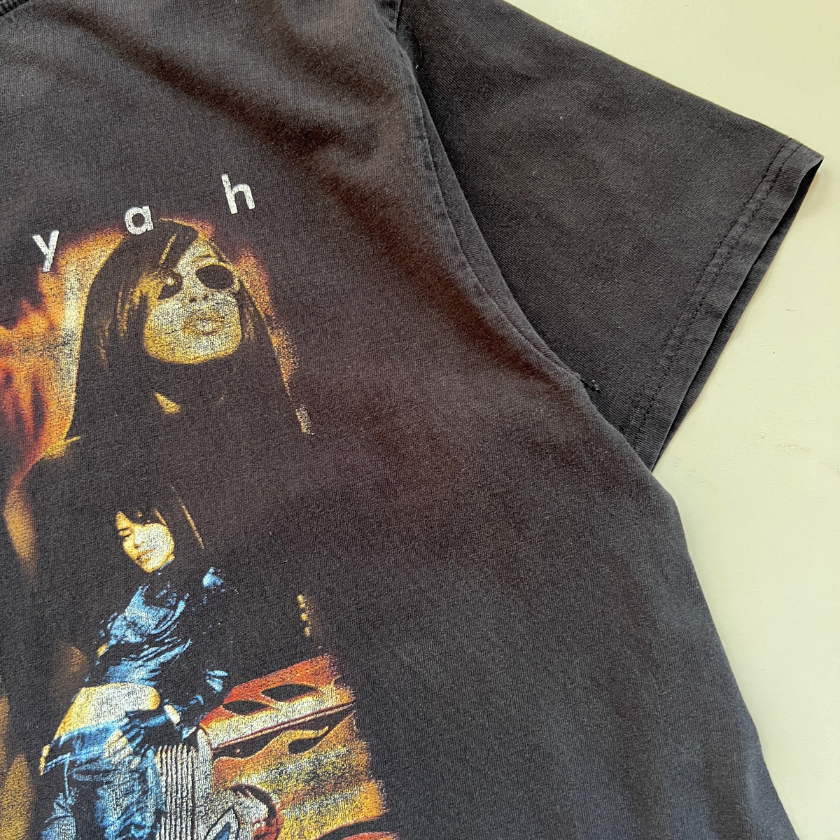 XL 2000s Aaliyah Memorial Rap T-shirt