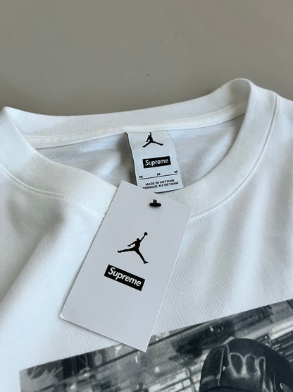 Medium Supreme X Jordan Biggie Photo T-shirt
