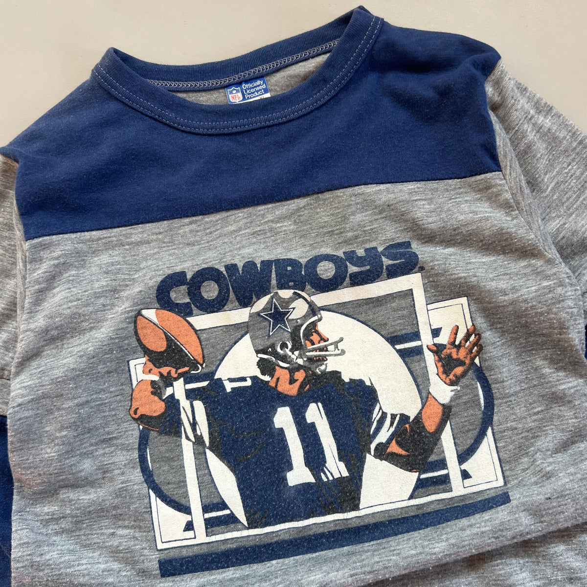 Youth XL 1980s Dallas Cowboys Raglan