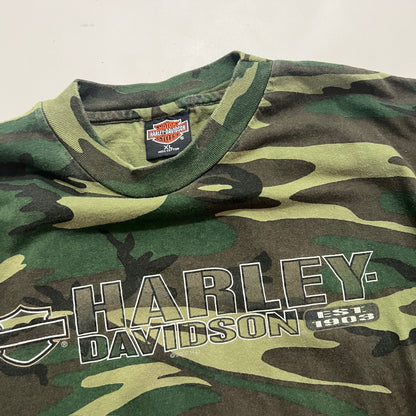 XL 1999 Harley Davidson Camo Georgia T-shirt
