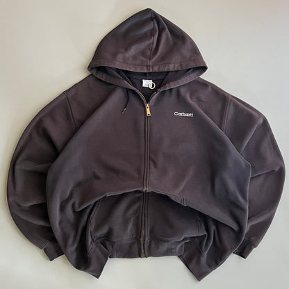 XXL Black Carhartt Zip Hoodie