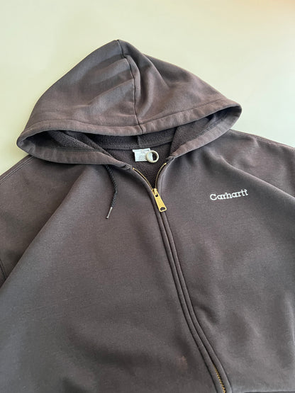 XXL Black Carhartt Zip Hoodie