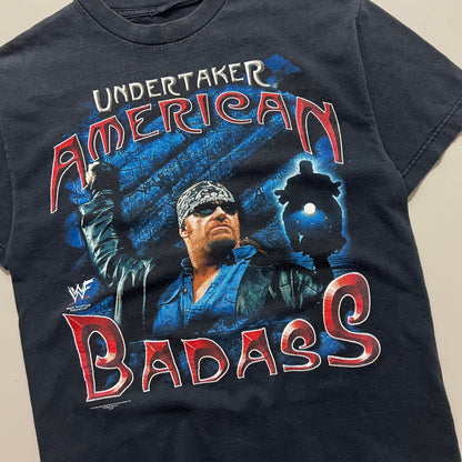Large 2000 Undertaker American Badass WWF T-shirt