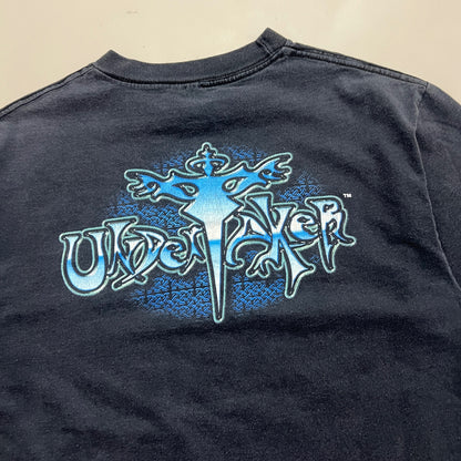 Large 2000 Undertaker American Badass WWF T-shirt