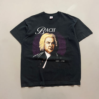 XL 1990s Johann Sebastian Bach Portrait T-shirt
