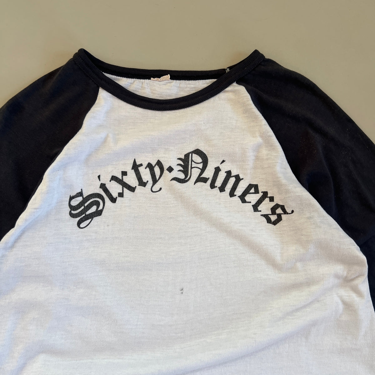 Large 1980s Sixty-Niners Raglan