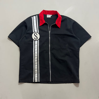 Large 90s Schwinn Bikes Worker Shirt