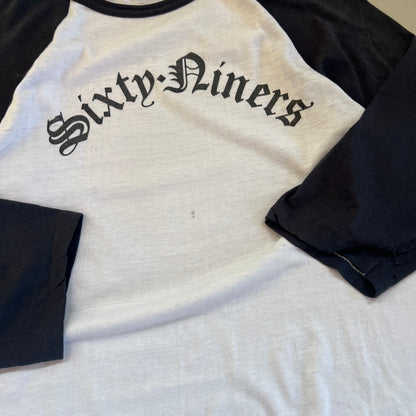 Large 1980s Sixty-Niners Raglan