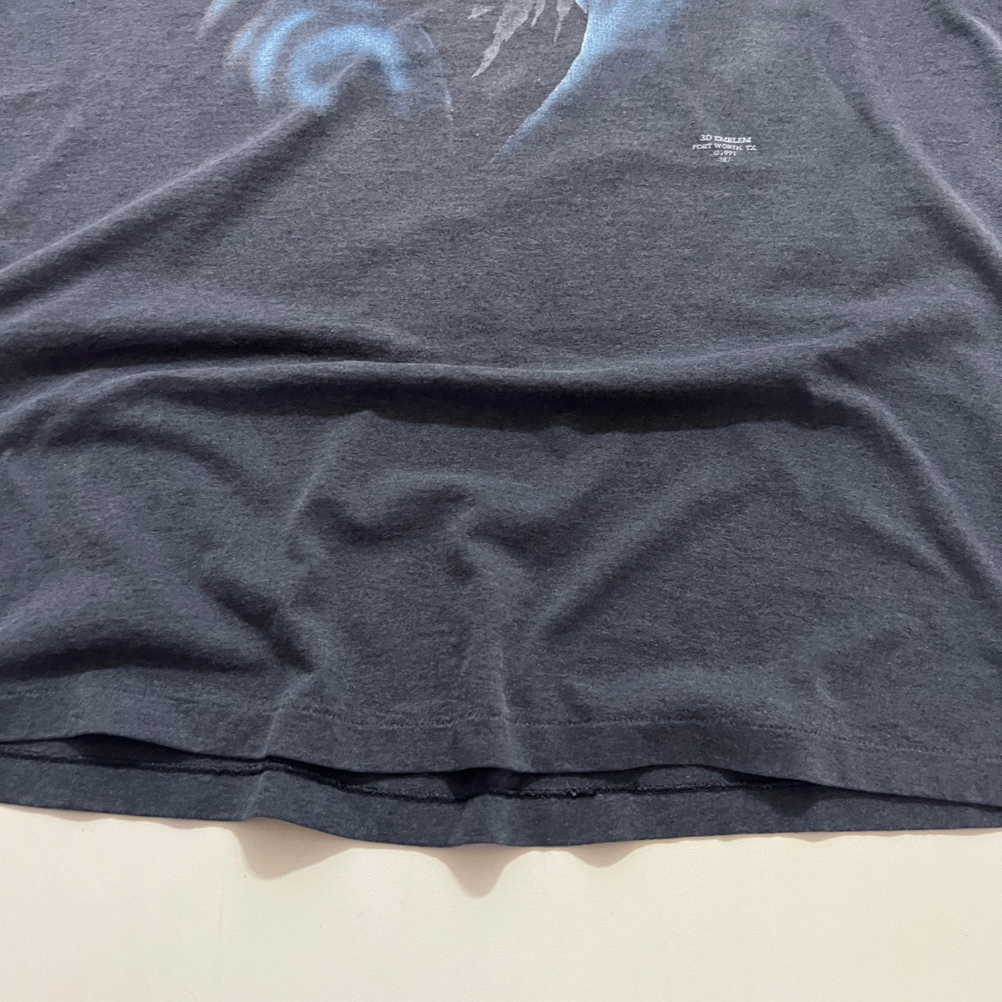 XL 1991 Harley Davidson Panther 3D Emblem T-shirt