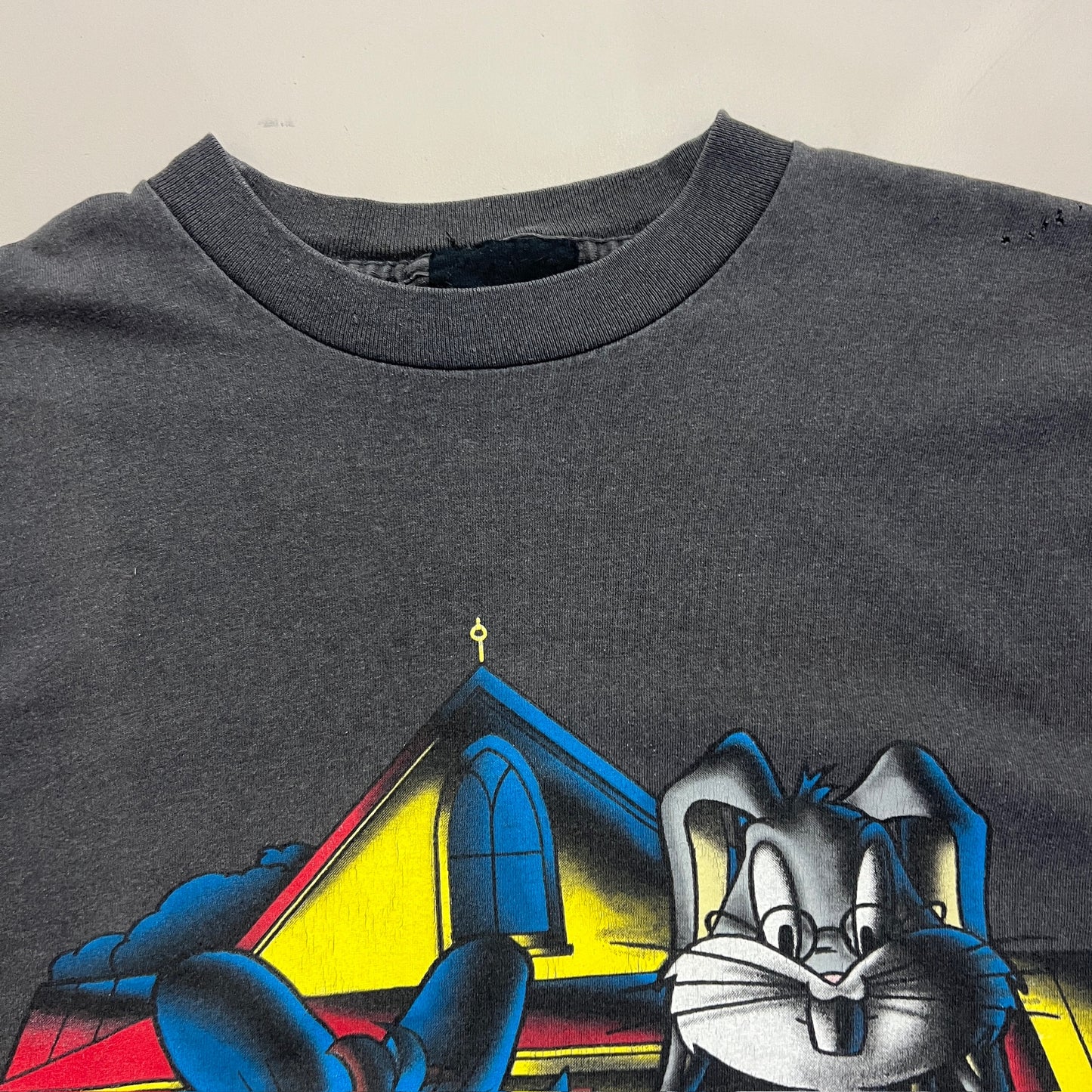 Large 1997 Looney Tunes American Gothic T-shirt