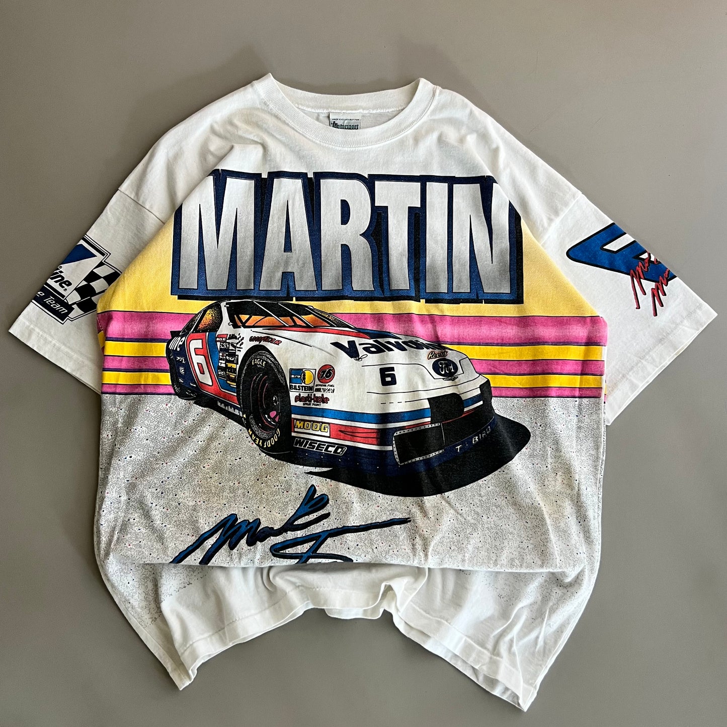 XL 1994 Mark Martin Valvoline AOP T-shirt