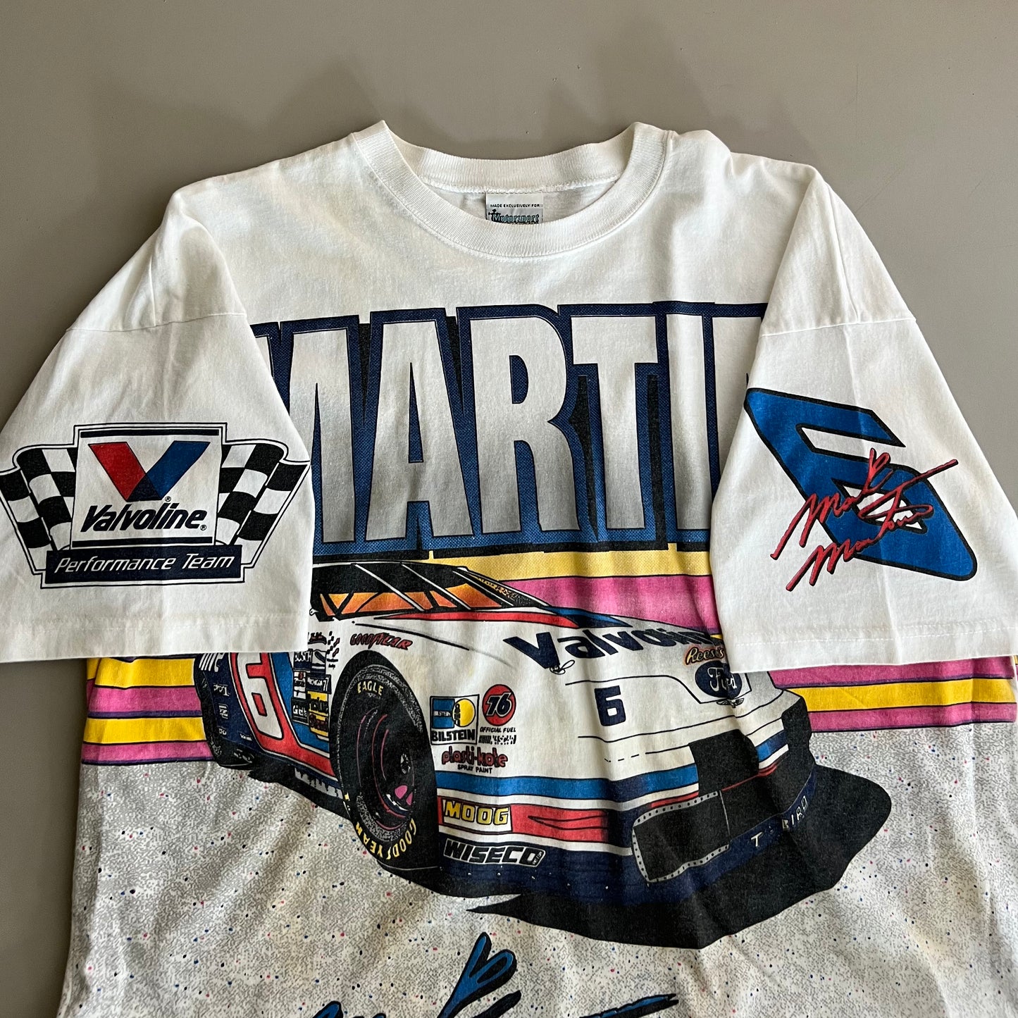 XL 1994 Mark Martin Valvoline AOP T-shirt