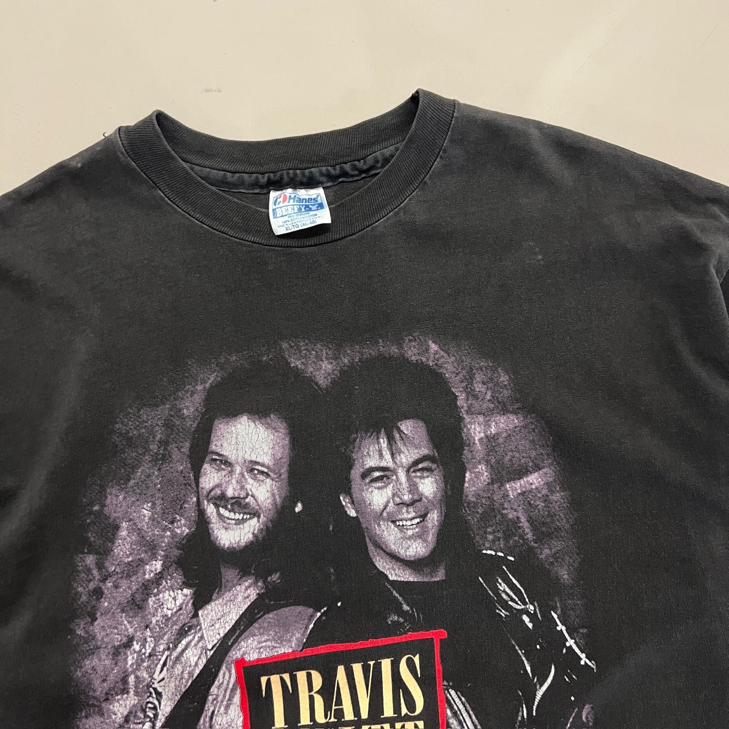 XL 1992 Travis Tritt Marty Stuart No Hats Tour T-shirt