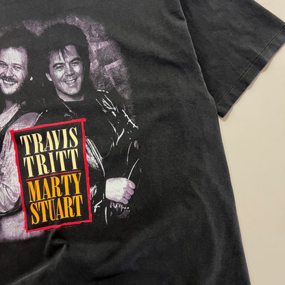 XL 1992 Travis Tritt Marty Stuart No Hats Tour T-shirt
