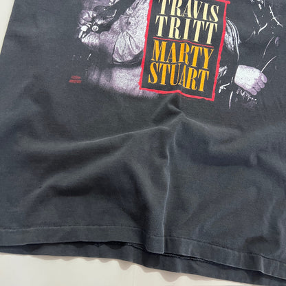 XL 1992 Travis Tritt Marty Stuart No Hats Tour T-shirt