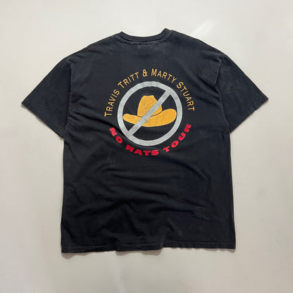 XL 1992 Travis Tritt Marty Stuart No Hats Tour T-shirt