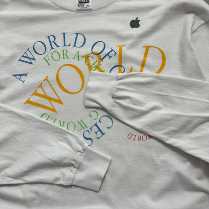 XL 1990s Apple World of Choices T-shirt