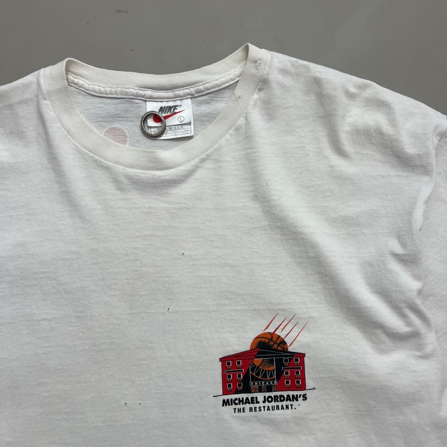 Large 1990s Michael Jordan The Restaurant T-shirt