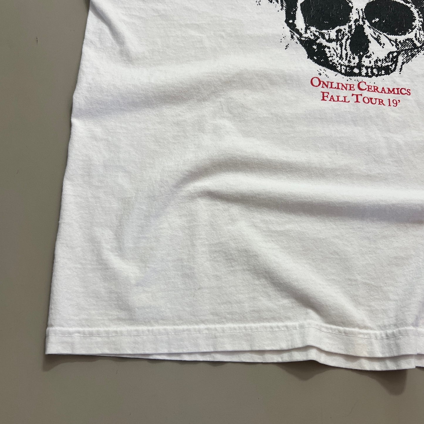 XL Online Ceramics Fall Tour 19' T-shirt
