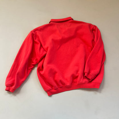 Vintage Red Dockers Major Big League Collared Sweatshirt