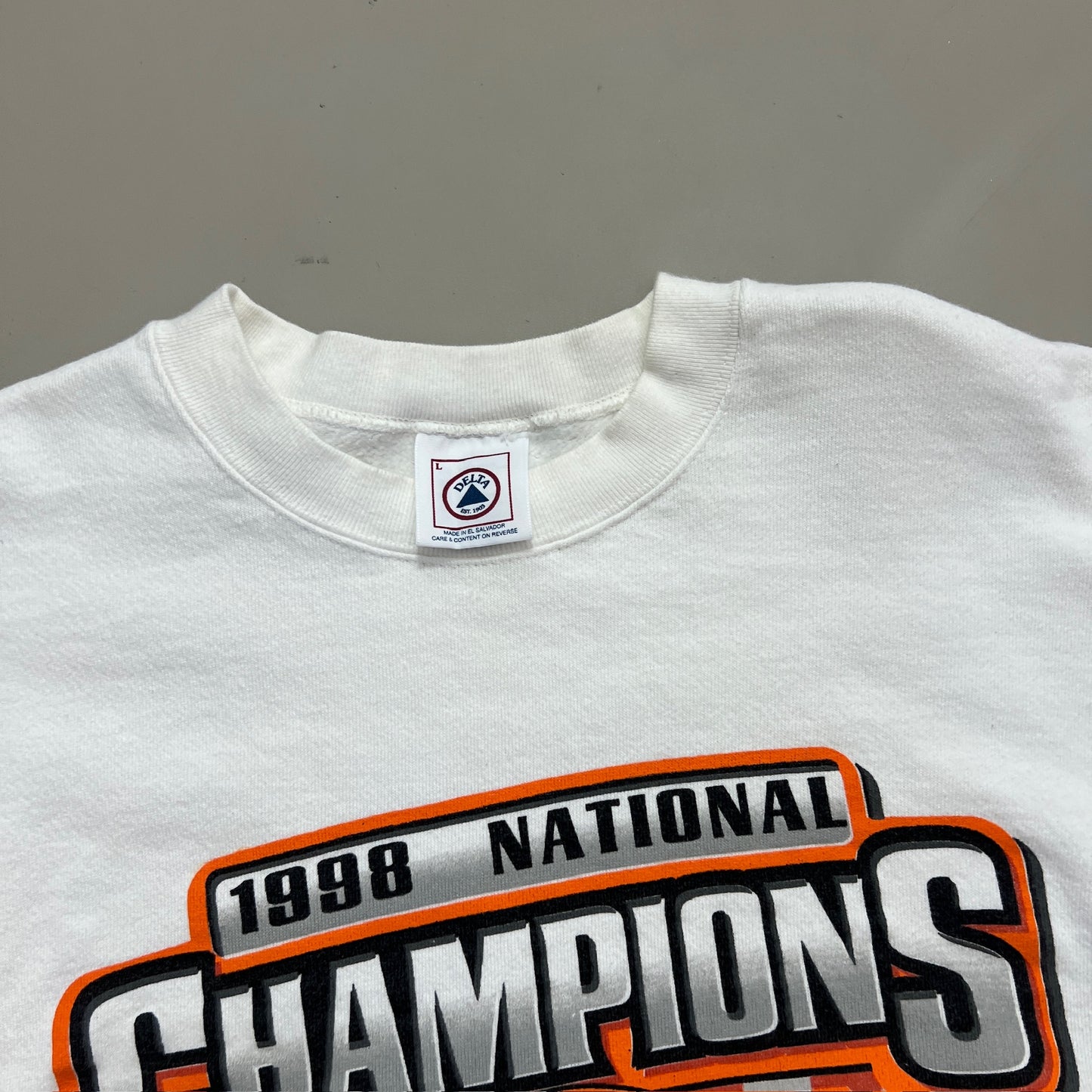 Large 1998 Tennessee Vols National Champs Sweatshirt