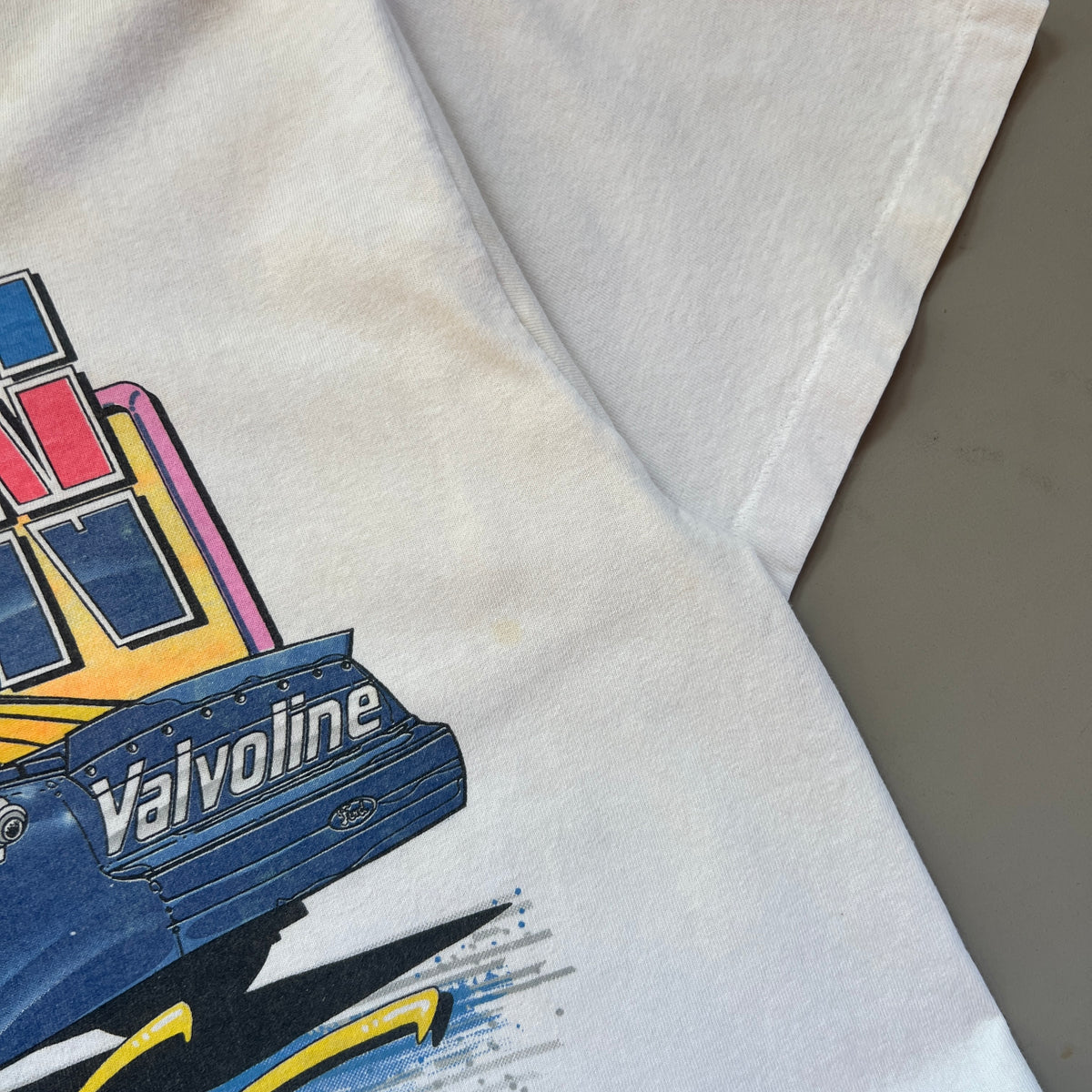 1993 Large Mark Martin Valvoline Racing T-Shirt