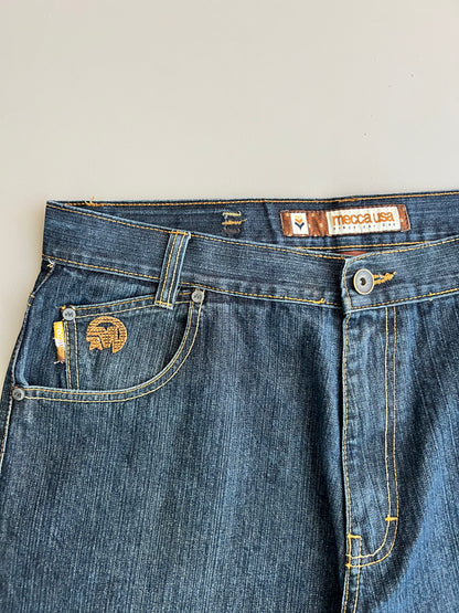 38w Y2K Mecca Denim Shorts