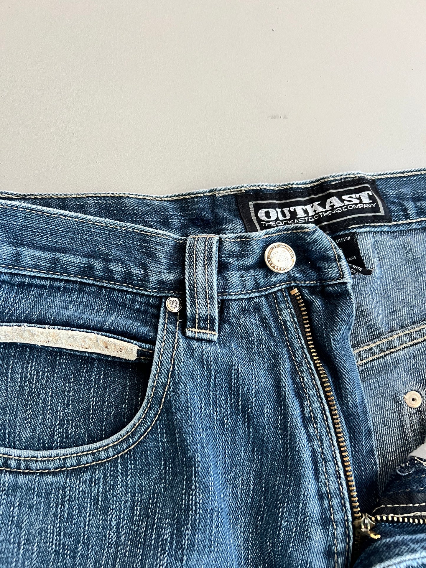 34w Y2K Outkast Denim Shorts
