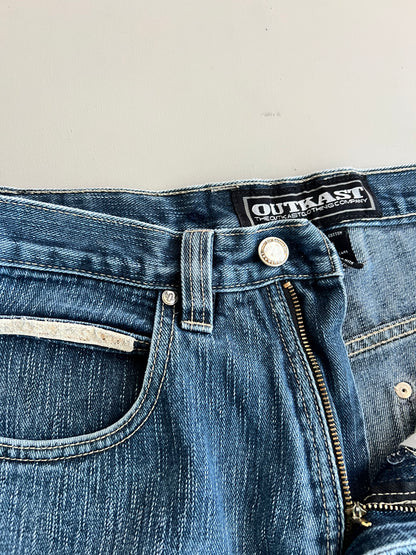 34w Y2K Outkast Denim Shorts