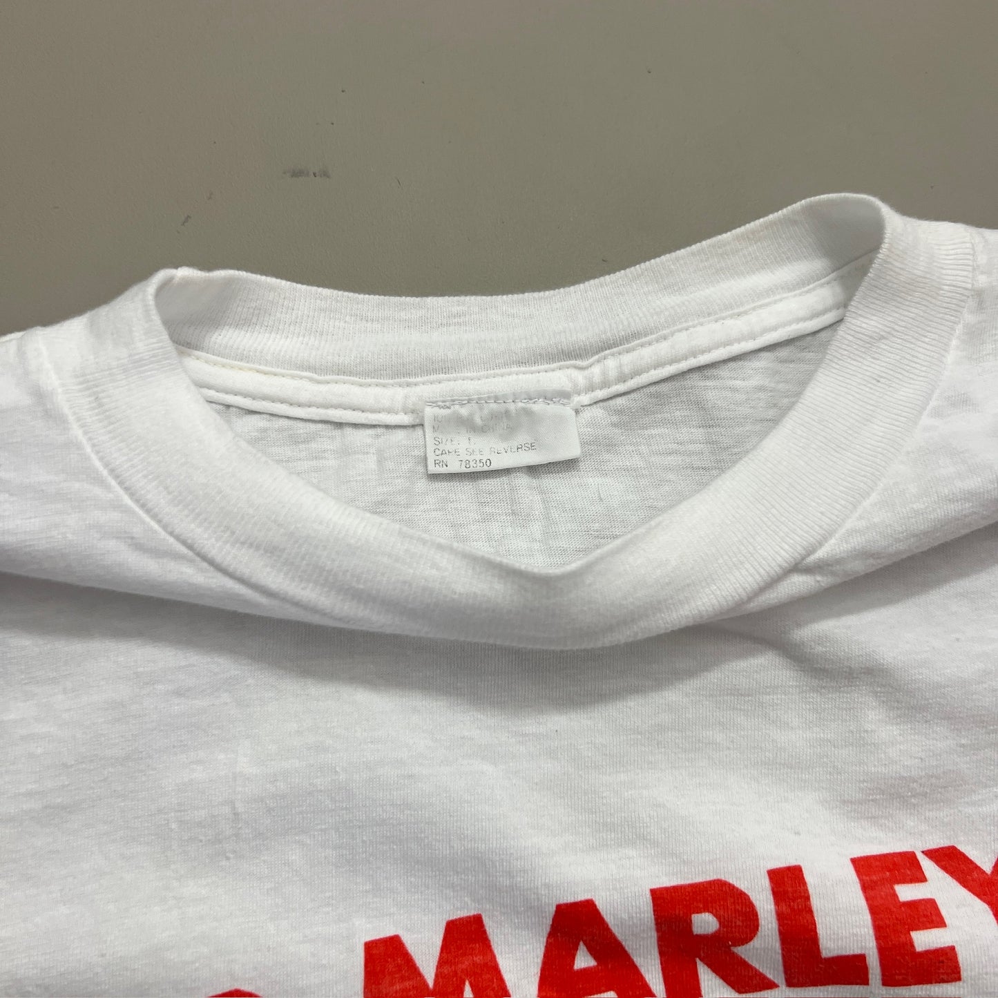 Large 1990s Bob Marley Kingston Jamaica T-shirt